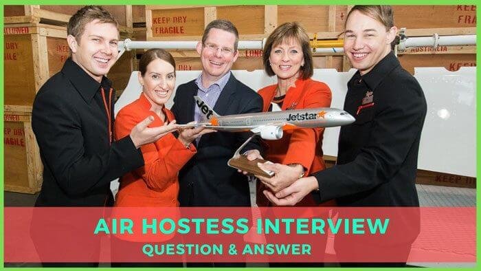 air hostess interview question