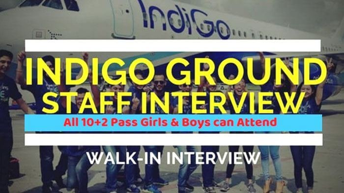 indigo ground staff interview