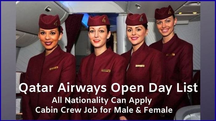qatar airways cabin crew