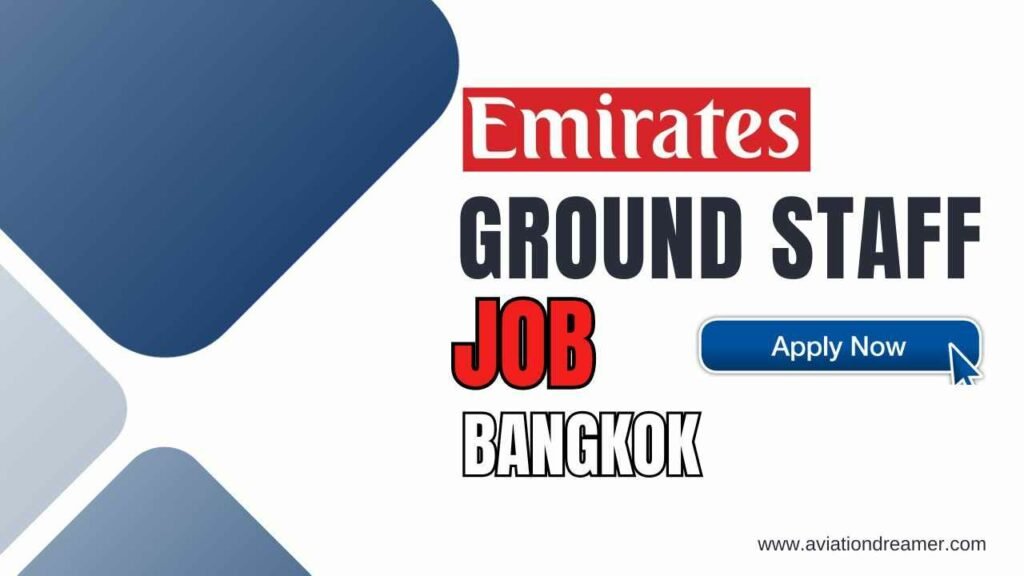 ground staff job bangkok