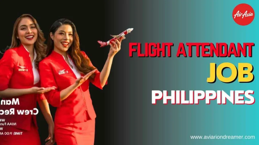 Flight attendant job in the Philippines for fresher 2026 flight attendant job philippines