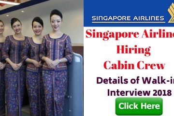 Singapore Airlines Cabin Crew