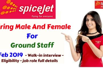 SpiceJet hiring Security Officer