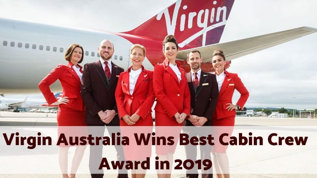 virgin australia wins best cabin crew award