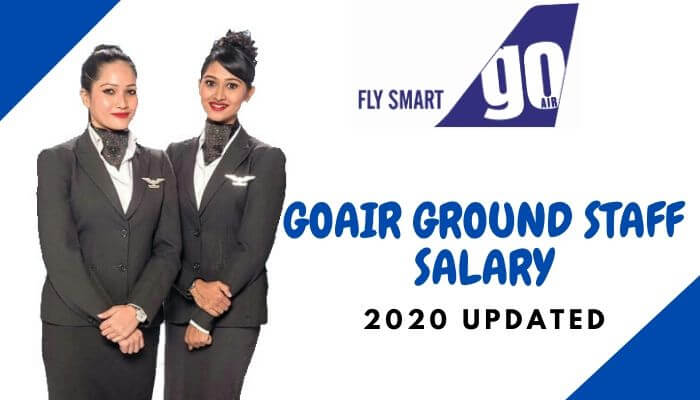 go air ground staff salary