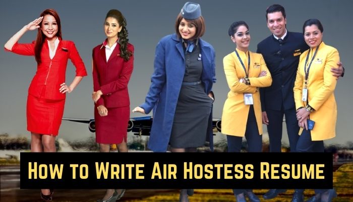 air hostess resume