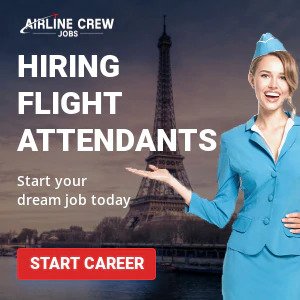 flight attendant jobs banner