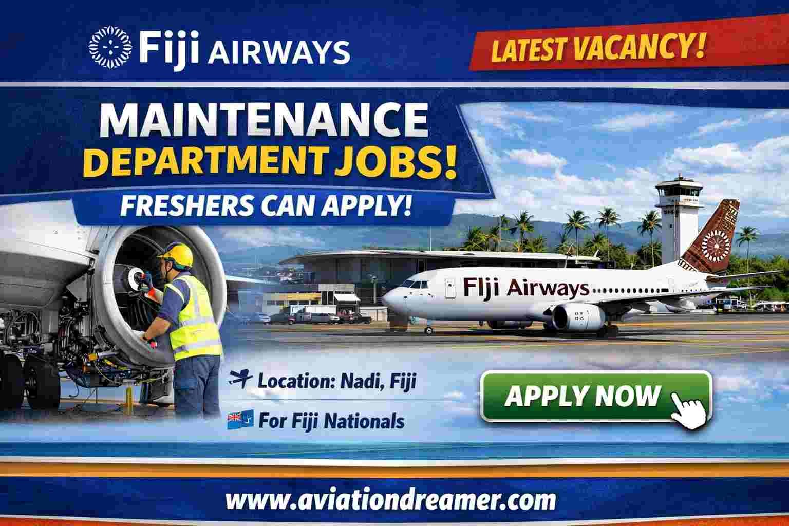 fiji airways vacancy