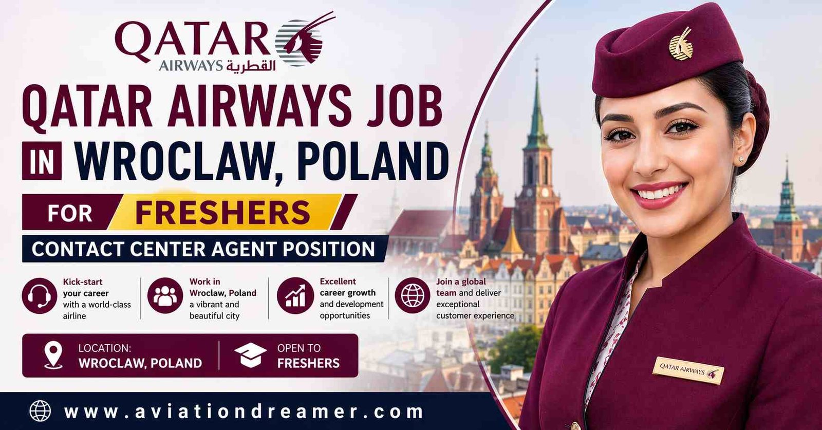 qatar airways job wroclaw