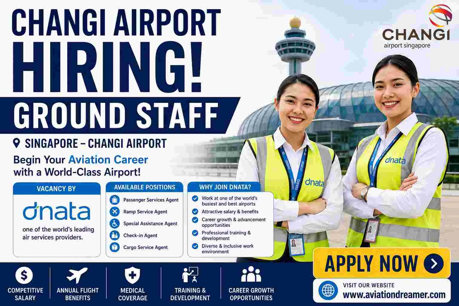 changi airport hiring